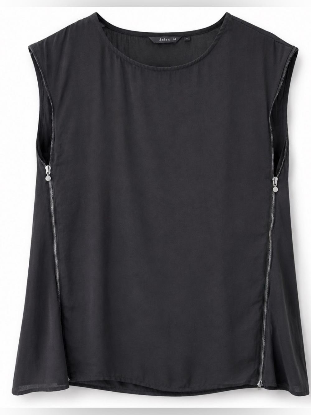 Elegant Black Sleeveless Top